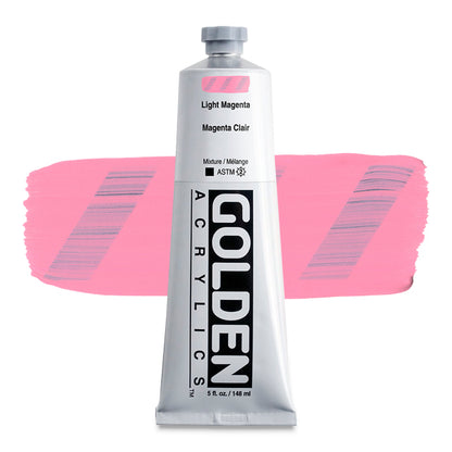 Heavy Body Acrylic, Light Magenta, 5 oz.