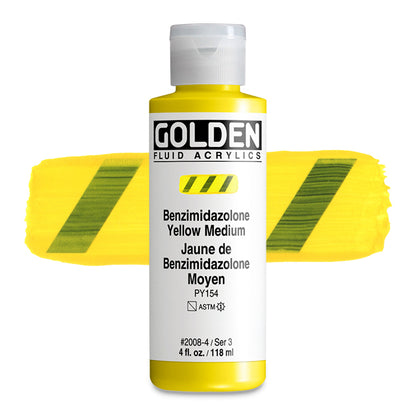 Benzimidazolone Yellow Medium, 4 oz.