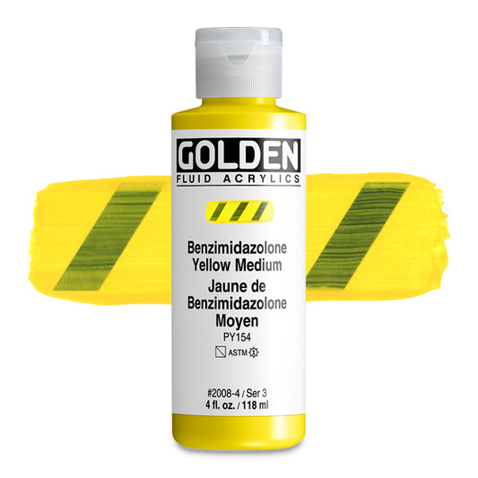 Benzimidazolone Yellow Medium, 4 oz.