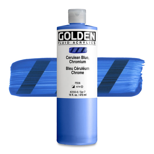 Cerulean Blue Chromium, 16 oz.