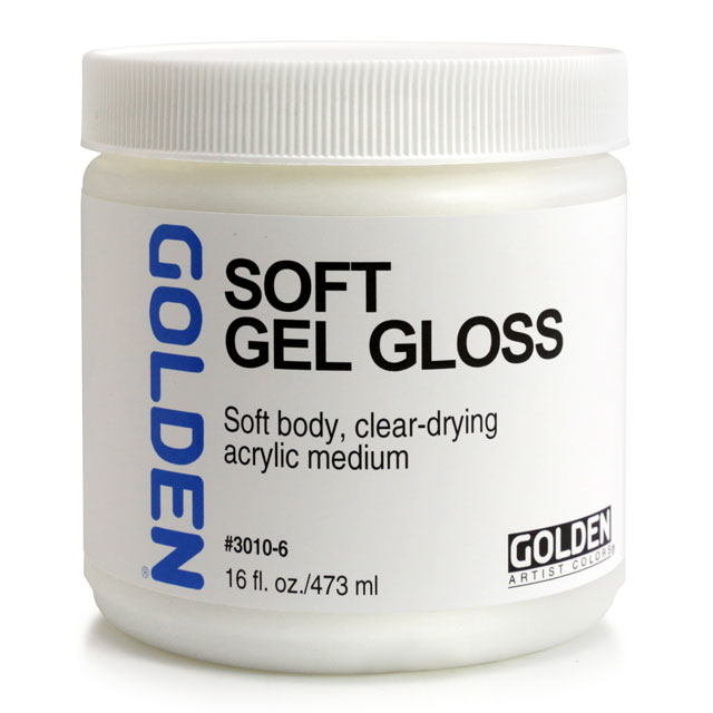 Golden Soft Gel, Gloss, 16 oz.