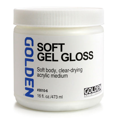 Golden Soft Gel, Gloss, 16 oz.