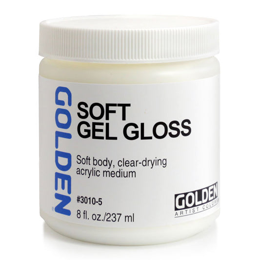 Golden Soft Gel, Gloss, 8 oz.