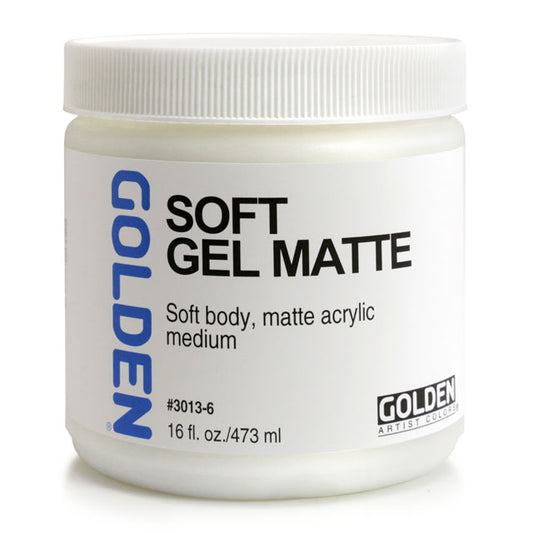 Golden Soft Gel, Matte, 16 oz.