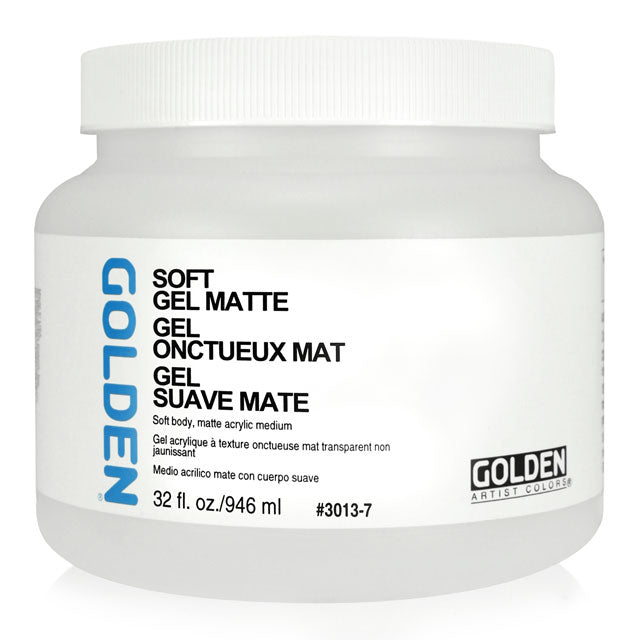 Golden Soft Gel, Matte, 32 oz.