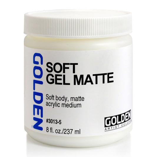 Golden Soft Gel, Matte, 8 oz.