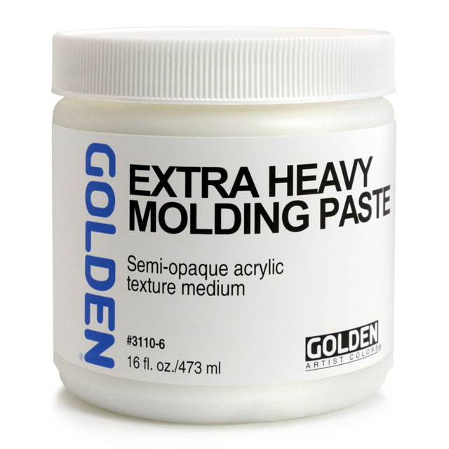 Golden Extra Heavy Molding Paste, 16 oz.