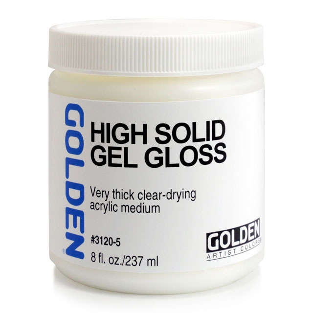 High Solid Gel Medium, Gloss, 8 oz.