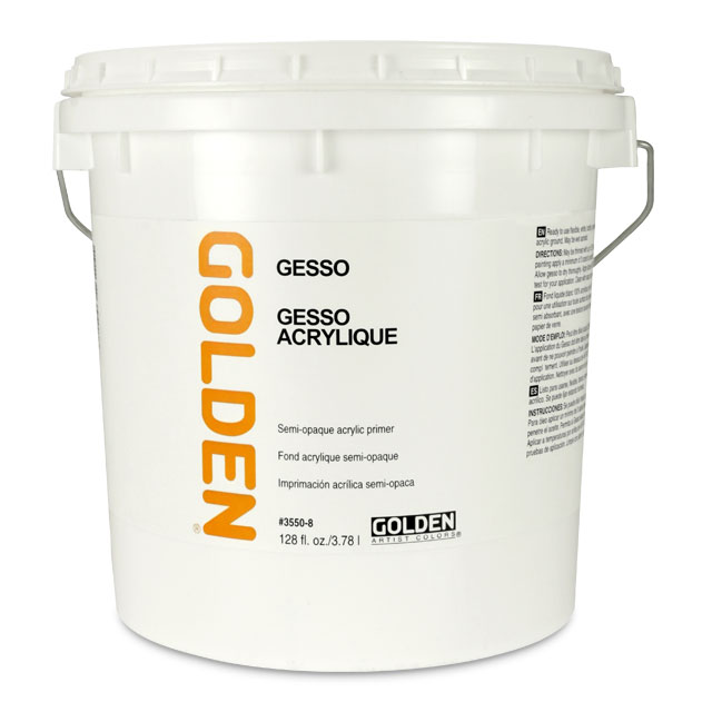 Gesso (White), 128 oz.