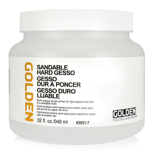 Sandable Hard Gesso, 32 oz.