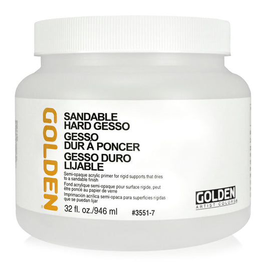 Sandable Hard Gesso, 32 oz.