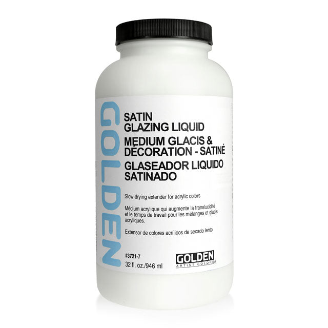 Satin Glazing Liquid, 32 oz.