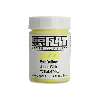 SoFlat Matte Acrylic Paint - Pale Yellow