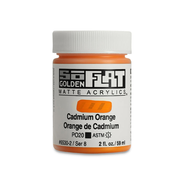 SoFlat Matte Acrylic Paint - Cadmium Orange