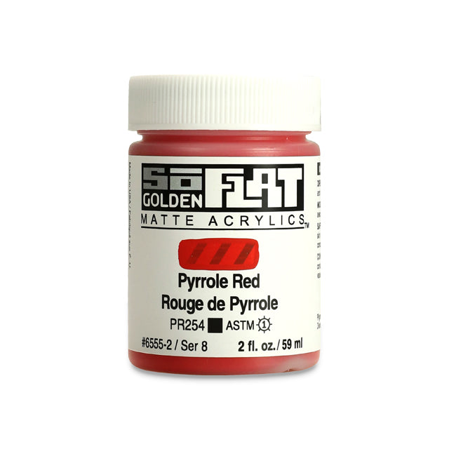 SoFlat Matte Acrylic Paint - Pyrrole Red