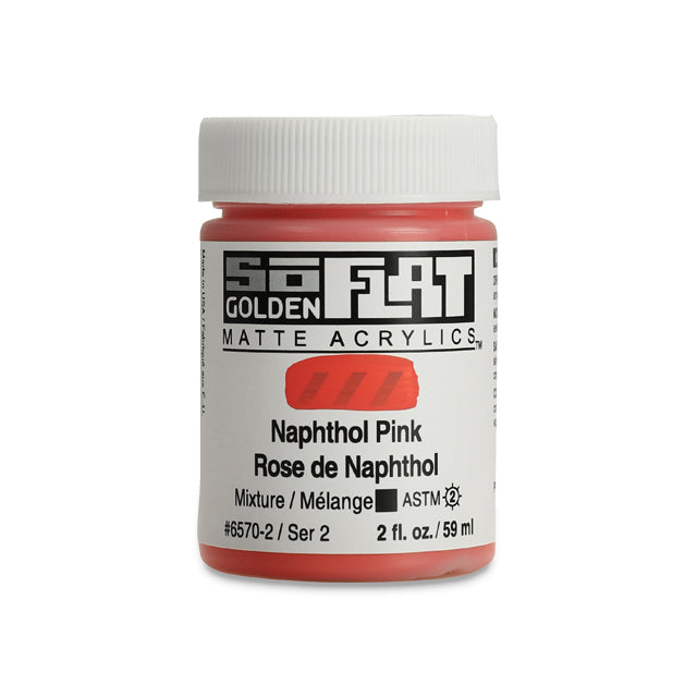 SoFlat Matte Acrylic Paint - Naphthol Pink