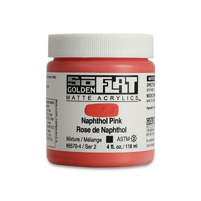 SoFlat Matte Acrylic Paint - Naphthol Pink