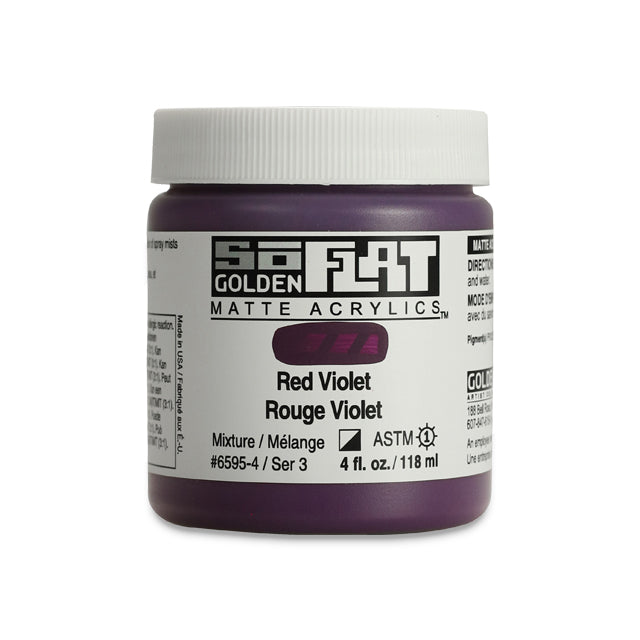 SoFlat Matte Acrylic Paint - Red Violet