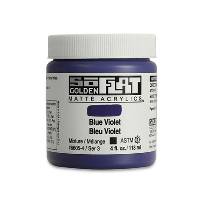 SoFlat Matte Acrylic Paint - Blue Violet