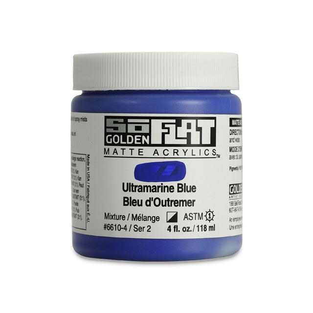 SoFlat Matte Acrylic Paint - Ultramarine Blue