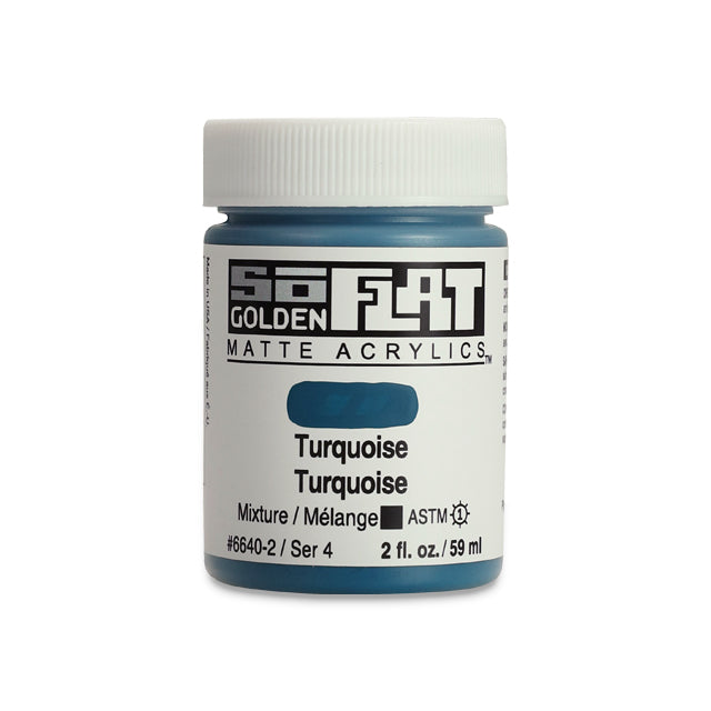 SoFlat Matte Acrylic Paint - Turquoise