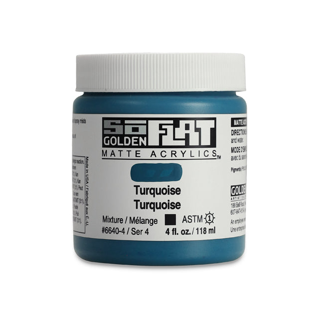 SoFlat Matte Acrylic Paint - Turquoise