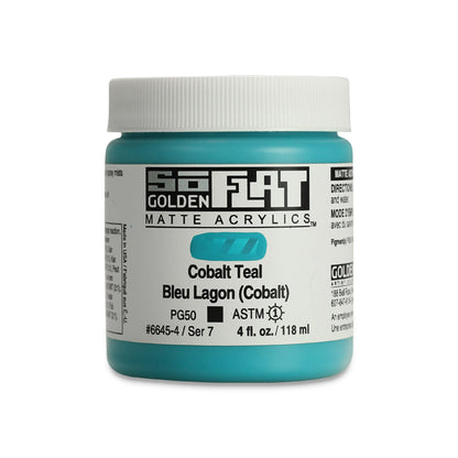 SoFlat Matte Acrylic Paint - Cobalt Teal