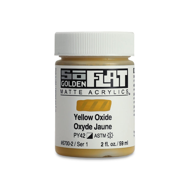 SoFlat Matte Acrylic Paint - Yellow Oxide