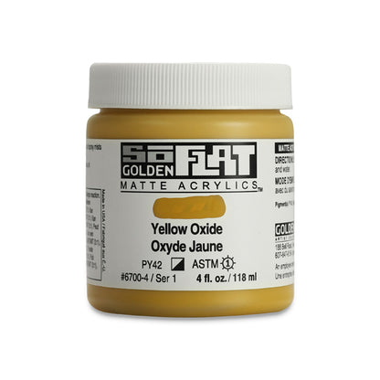 SoFlat Matte Acrylic Paint - Yellow Oxide