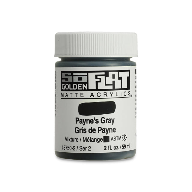 SoFlat Matte Acrylic Paint - Payne's Gray