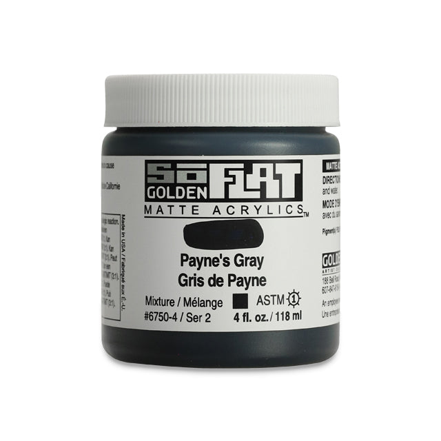 SoFlat Matte Acrylic Paint - Payne's Gray