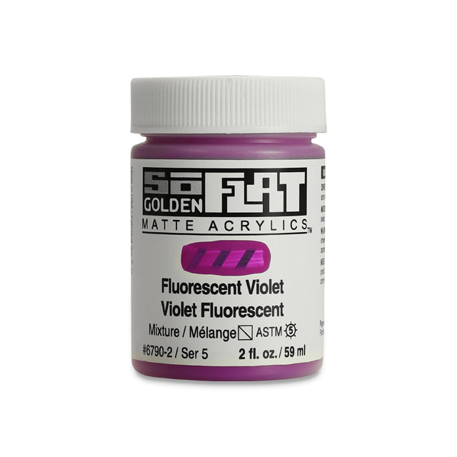 SoFlat Matte Acrylic Paint - Fluorescent Violet