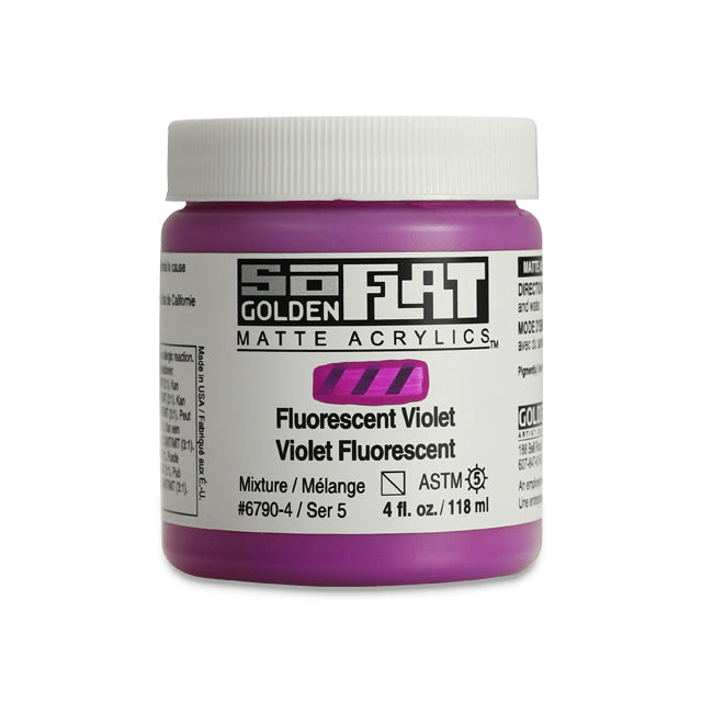 SoFlat Matte Acrylic Paint - Fluorescent Violet