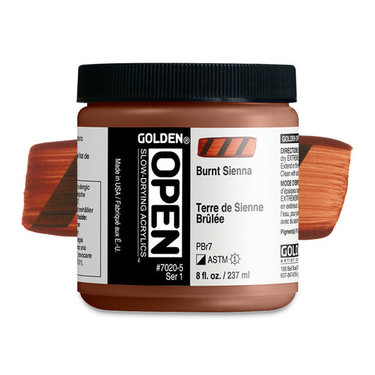 Burnt Sienna, 8 oz. jar