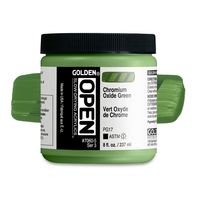 Chromium Oxide Green, 8 oz. jar