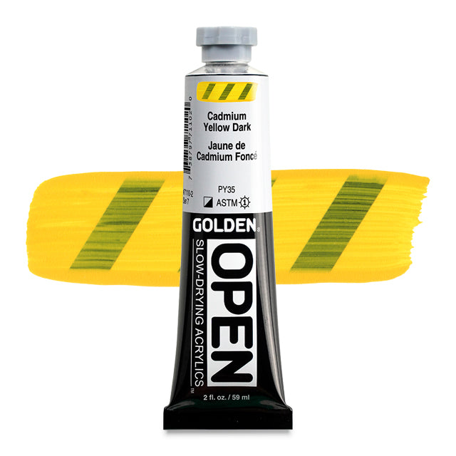 Cadmium Yellow Dark (CP), 2 oz.