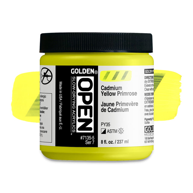 Cadmium Yellow Primrose (CP), 8 oz. jar