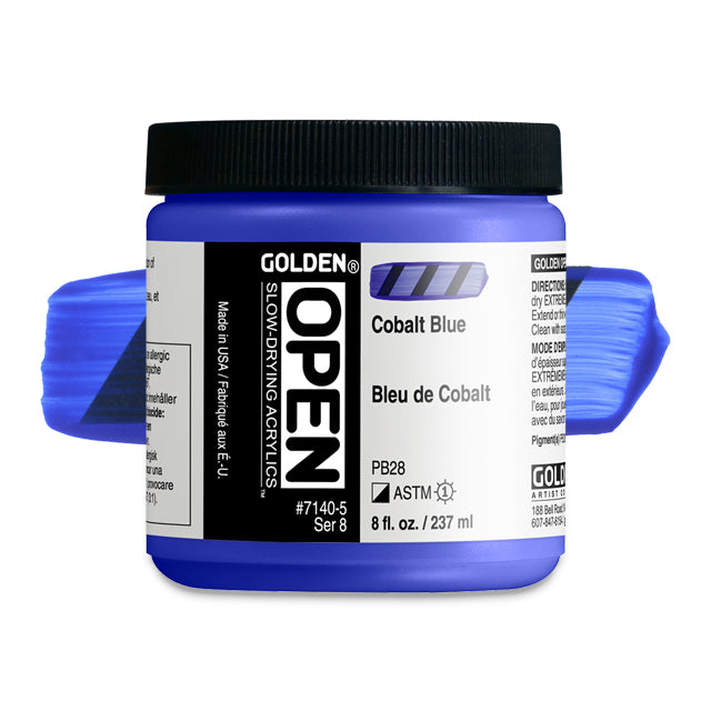 Cobalt Blue, 8 oz. jar