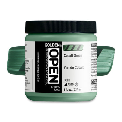 Cobalt Green, 8 oz. Jar