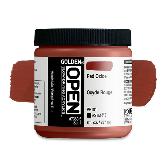 Red Oxide, 8 oz. jar