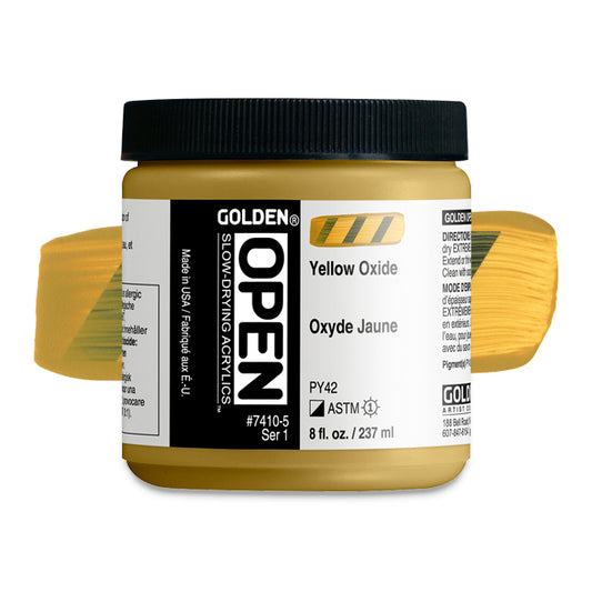 Yellow Oxide, 8 oz. jar 