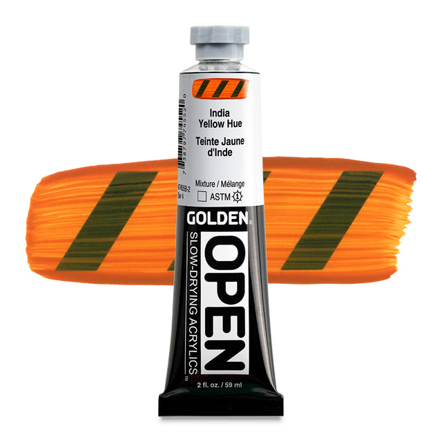 Open Acrylic, India Yellow Hue, 2 oz. Tube