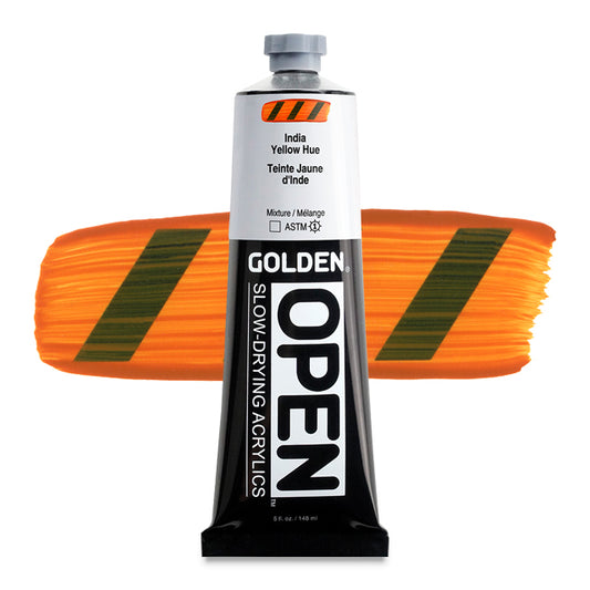 Open Acrylic, India Yellow Hue, 5 oz. Tube