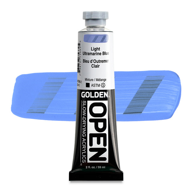 Light Ultramarine Blue, 2 oz.