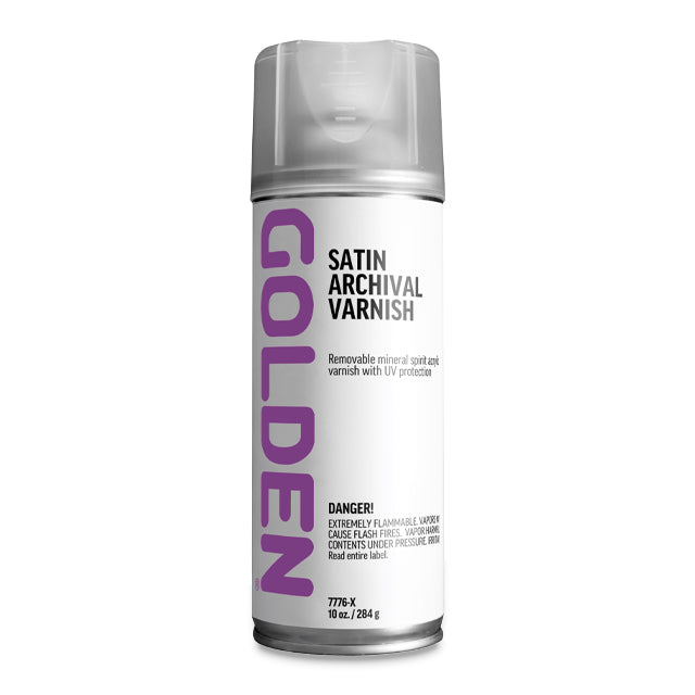 Golden Archival Spray Varnish with UVLS - Satin