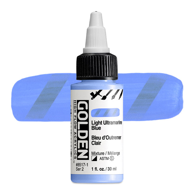 High Flow Acrylic, Light Ultramarine Blue, 1 oz.