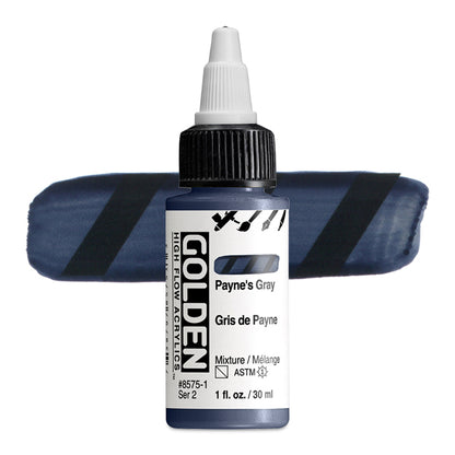 Golden High Flow Acrylic - Payne's Gray, 1 oz.