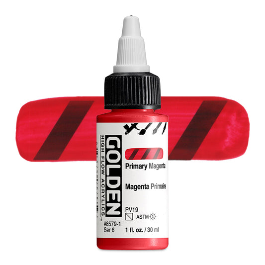 Golden High Flow Acrylic - Primary Magenta, 1 oz.