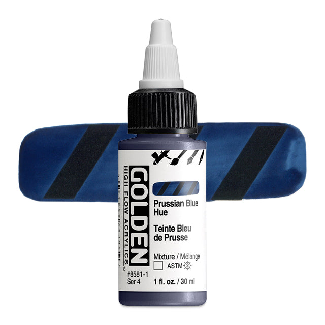 Golden High Flow Acrylic - Prussian Blue Hue, 1 oz.