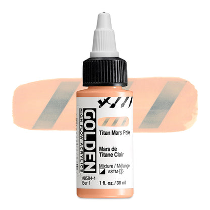 Golden High Flow Acrylic - Titan Mars Pale, 1 oz.